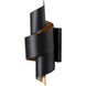 Aphelion LED 7.25 inch Matte Black / Gold / Matte Black Sconce Wall Light